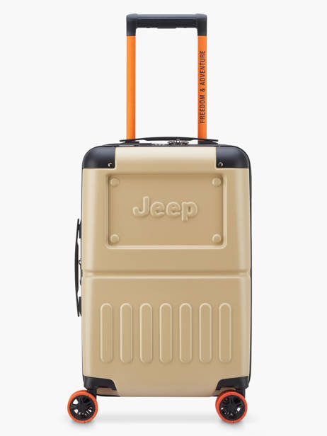 Expandable Cabin Luggage Delsey Beige jeep 801