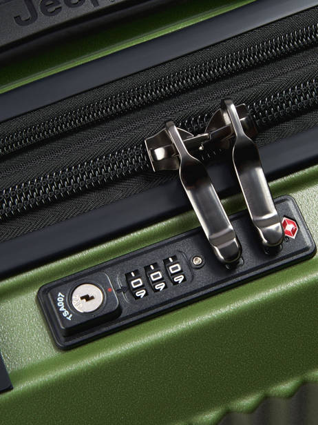 Cabin Luggage Delsey Green jeep 803 other view 1