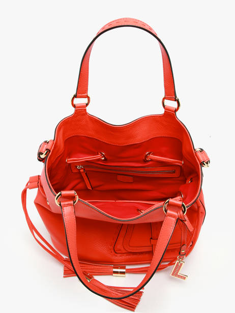 Medium Bucket Bag Premier Flirt Lancel Orange premier flirt A10110 other view 3