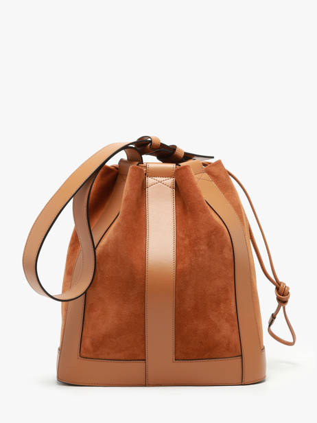 Sac Seau M Elles Cuir Lancel Marron elles A13360 vue secondaire 4