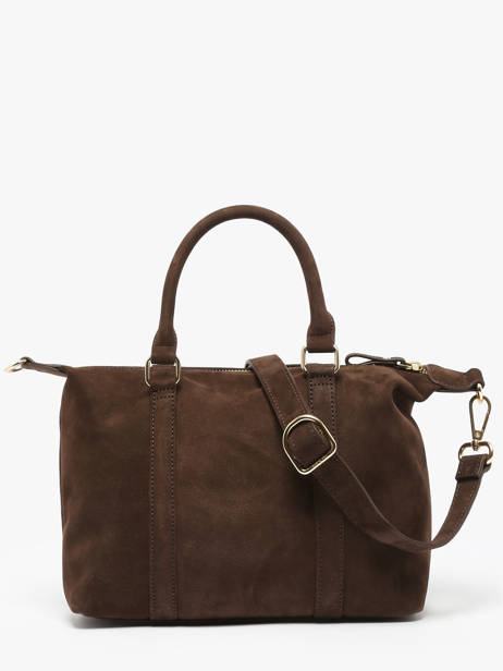 Sac Porté Main Vintage Cuir Nat et nin Marron vintage MTHYLANE vue secondaire 3