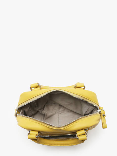 Sac Bandoulière Micro Macy Cuir Nat et nin Jaune vintage MICRMACY vue secondaire 2