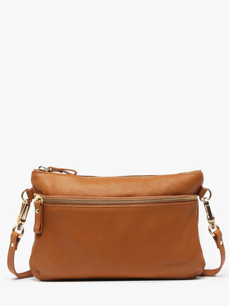 Leather Vicky Crossbody Bag Nat et nin Brown vintage VICKY