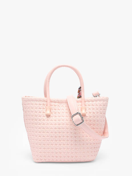 Sac Porté Main Et Bandoulière Braided Miniprix Rose braided 1 vue secondaire 3