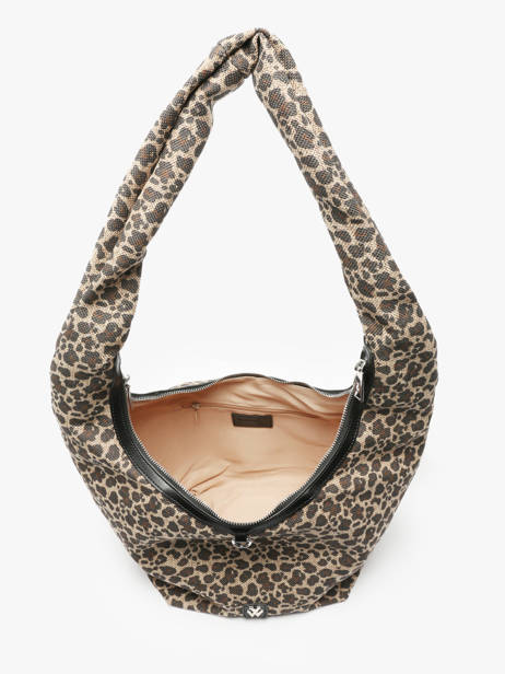 Sac Porté épaule Leopard Polyester Vanessa wu Multicolore leopard MA0130 vue secondaire 3