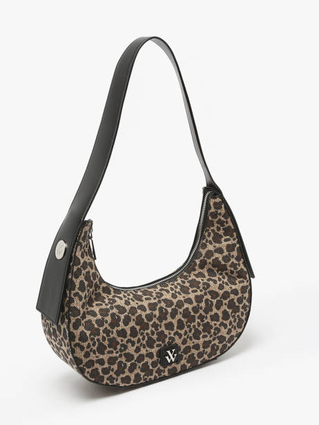 Sac Porté épaule Leopard Polyester Vanessa wu Multicolore leopard MA0131 vue secondaire 2