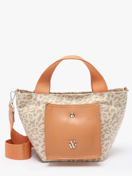 Satchel Leopard Vanessa wu Brown leopard MA0134