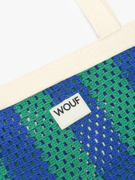 Cabas Crochet Wouf Multicolore crochet XLTO2510 vue secondaire 2