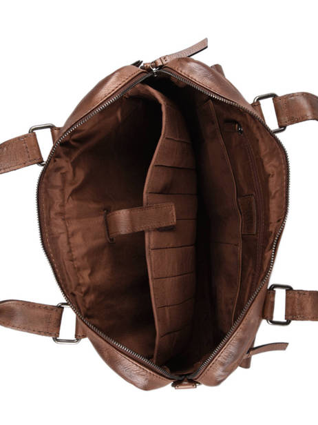Porte Documents (main) Basilic pepper Beige traveler BTRA08 vue secondaire 3