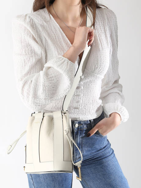 Sac Bandoulière Elles Cuir Lancel Blanc elles A13357 vue secondaire 1