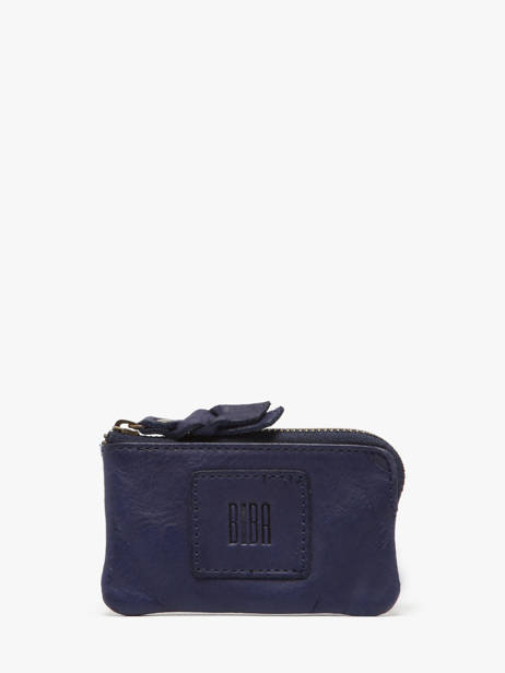 Porte-monnaie Cuir Biba Violet heritage KA13