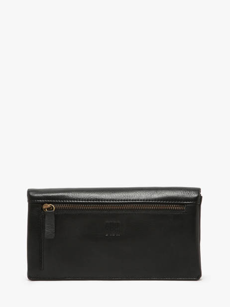 Portefeuille Cuir Biba Noir wallet VET2L vue secondaire 2