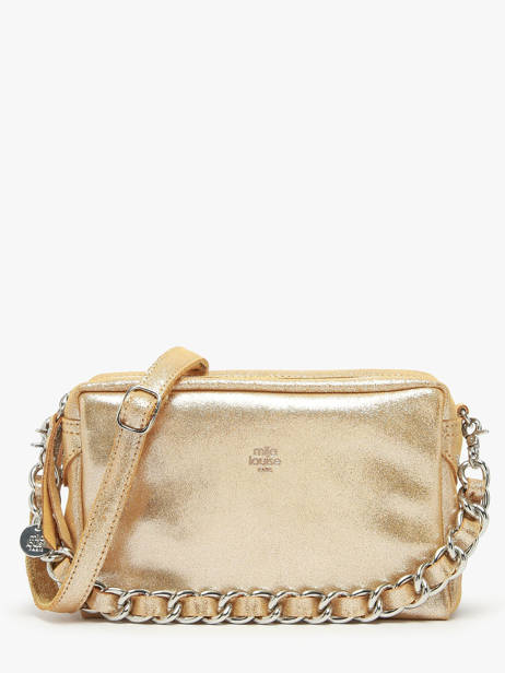 Sac Bandoulière Mama Cuir Mila louise Or vintage 23673X