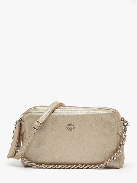 Sac Mama Xs Cuir Mila louise Beige vintage 23673XSX