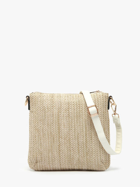 Sac Bandoulière St Tropez David jones Blanc st tropez CM7537 vue secondaire 4