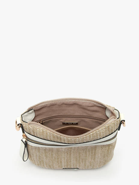 Sac Bandoulière St Tropez David jones Blanc st tropez CM7537 vue secondaire 3