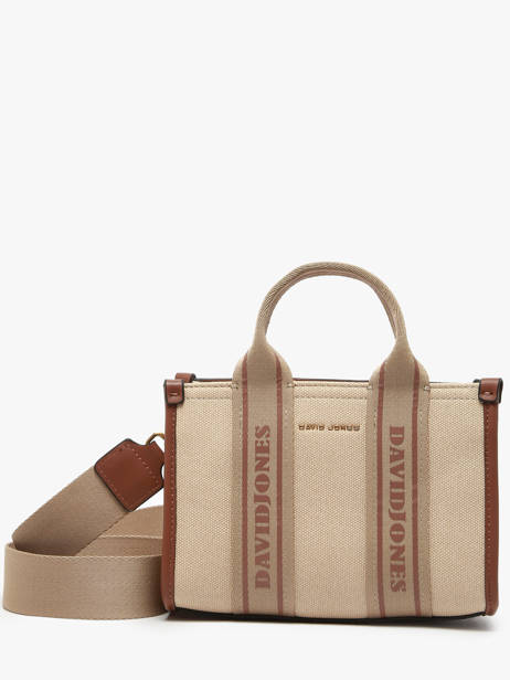 Sac Porté Main Et Bandoulière La Baule David jones Beige la baule CM7459