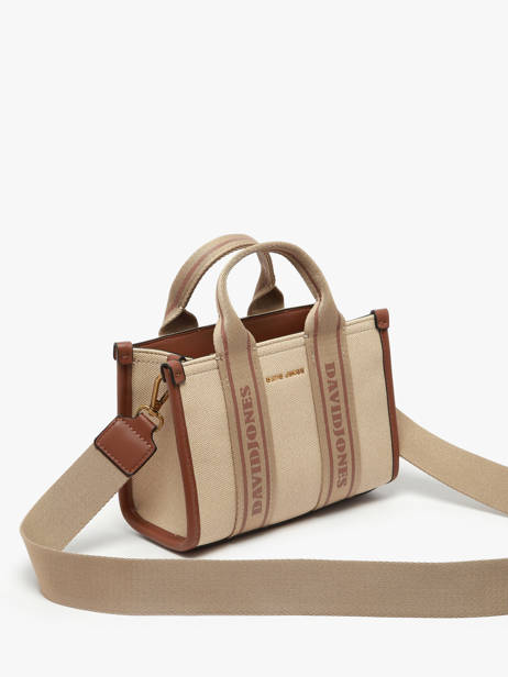 Sac Porté Main Et Bandoulière La Baule David jones Beige la baule CM7459 vue secondaire 2