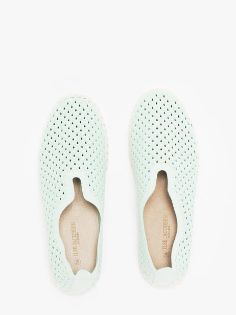 Mocassins Ilse jacobsen Vert women TULI3275 vue secondaire 4