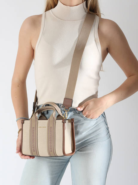 Sac Porté Main Et Bandoulière La Baule David jones Beige la baule CM7459 vue secondaire 1