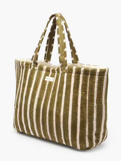 Sac Porté épaule Floral Coton Bindi atelier Vert floral MS vue secondaire 2