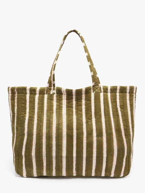 Sac Porté épaule Floral Coton Bindi atelier Vert floral MS vue secondaire 4