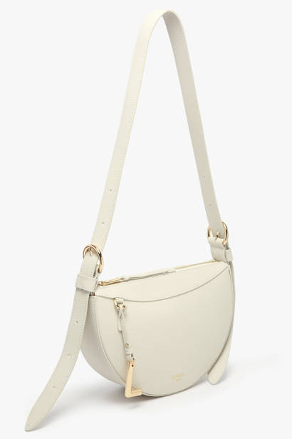 Sac Bandoulière Faubourg Cuir Lancel Beige faubourg A13525 vue secondaire 2