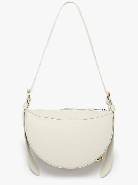 Sac Bandoulière Faubourg Cuir Lancel Beige faubourg A13525 vue secondaire 4