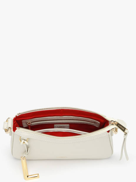 Sac Bandoulière Faubourg Cuir Lancel Beige faubourg A13524 vue secondaire 3