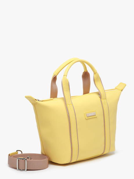 Sac Porté Main Tara Nylon Hexagona Jaune tara 8120170 vue secondaire 2