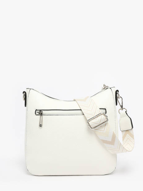 Sac Bandoulière Grained Miniprix Blanc grained F8575 vue secondaire 3