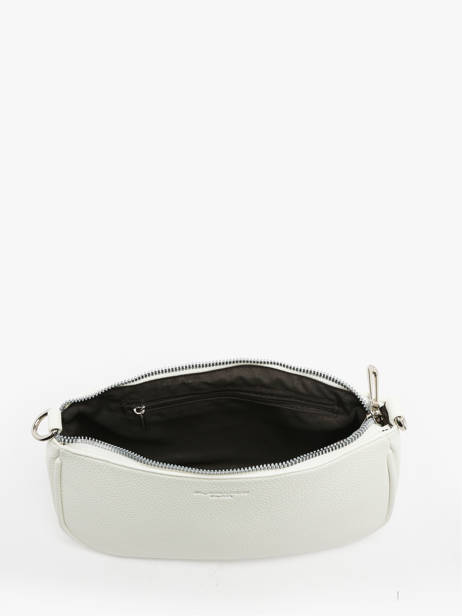 Sac Porté épaule Et Bandoulière Grained Miniprix Blanc grained F3699 vue secondaire 2