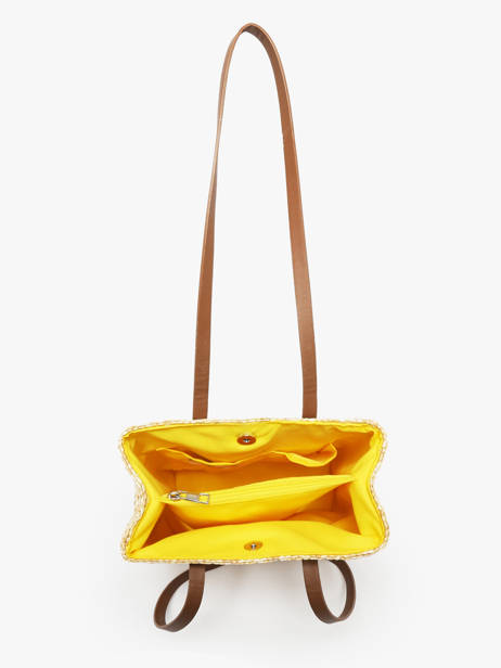 Sac Porté épaule Koa Les tropeziennes Beige koa TZ02 vue secondaire 3