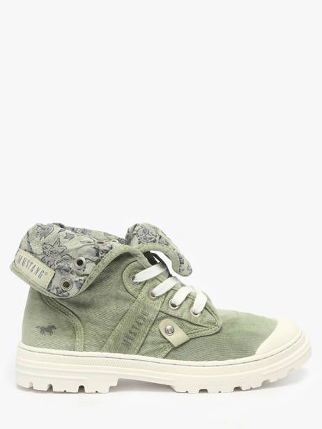 Sneakers Mustang Vert women 1426504