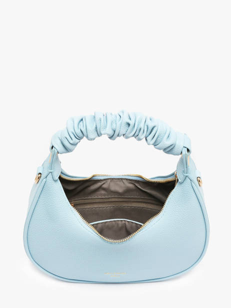 Sac Bandoulière Grained Miniprix Bleu grained A9108 vue secondaire 2