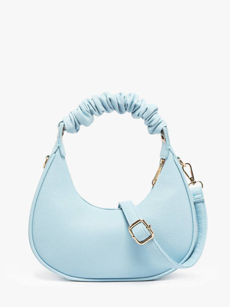 Sac Bandoulière Grained Miniprix Bleu grained A9108 vue secondaire 3