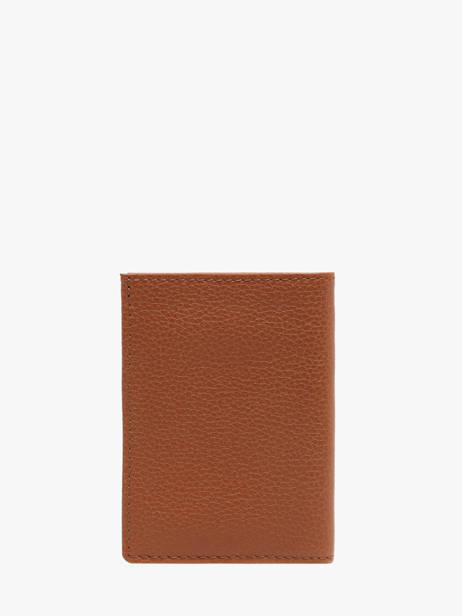 Porte-cartes Madras Cuir Etrier Marron madras EMAD013 vue secondaire 2