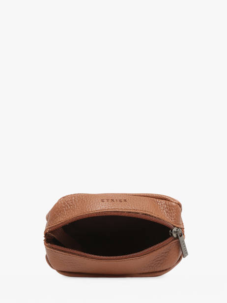 Porte-monnaie Madras Cuir Etrier Marron madras EMAD041 vue secondaire 1