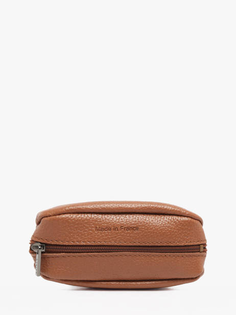 Porte-monnaie Madras Cuir Etrier Marron madras EMAD041 vue secondaire 2
