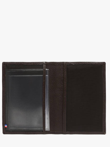 Porte-papiers Madras Cuir Etrier Marron madras EMAD429 vue secondaire 1