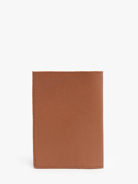 Étui Passeport Madras Cuir Etrier Marron madras EMAD025 vue secondaire 2