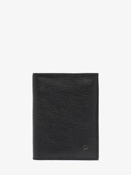 Portefeuille Porte-monnaie Madras Cuir Etrier Bleu madras EMAD142