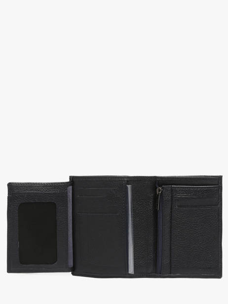 Portefeuille Porte-monnaie Madras Cuir Etrier Bleu madras EMAD142 vue secondaire 2