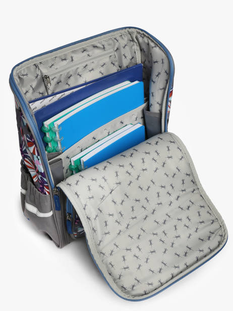 Sac à Dos 1 Compartiment Cameleon Gris actual PBBASC40 vue secondaire 3