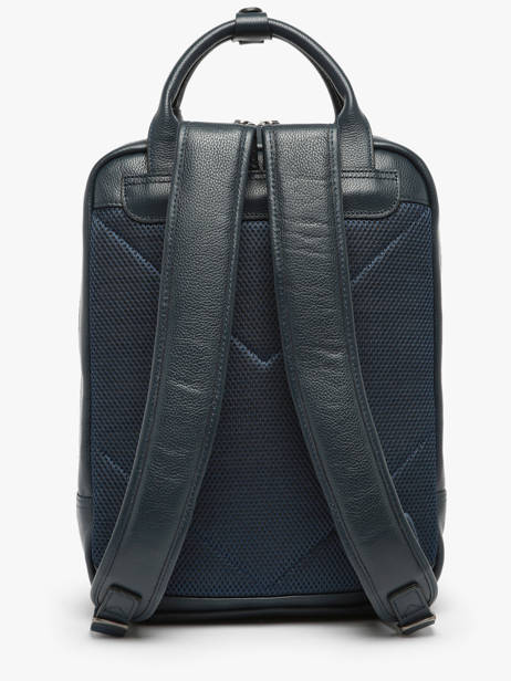 Sac à Dos Business Flandres 1 Compartiment Cuir Etrier Bleu flandres EFLA8271 vue secondaire 4