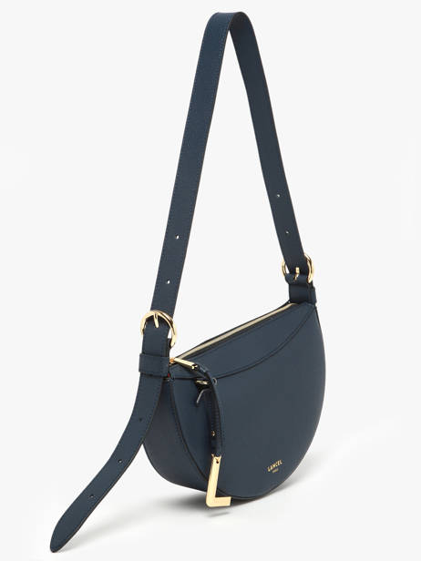 Sac Bandoulière Faubourg Cuir Lancel Bleu faubourg A13525 vue secondaire 2
