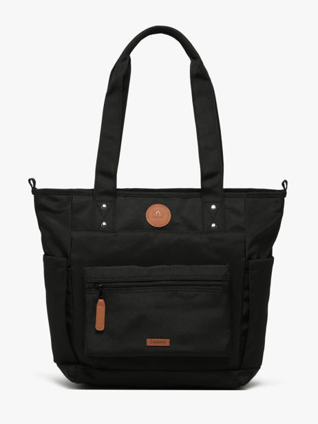 Sac Porté épaule A4 Adventurer Polyester Recyclé Cabaia Noir adventurer TOTEBAGM