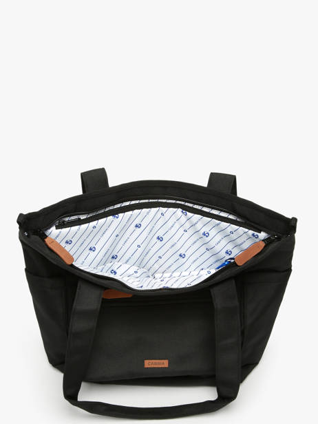 Sac Porté épaule A4 Adventurer Polyester Recyclé Cabaia Noir adventurer TOTEBAGM vue secondaire 3
