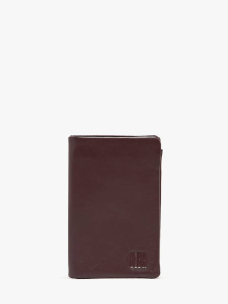Portefeuille Cuir Biba Rouge wallet SFM4L