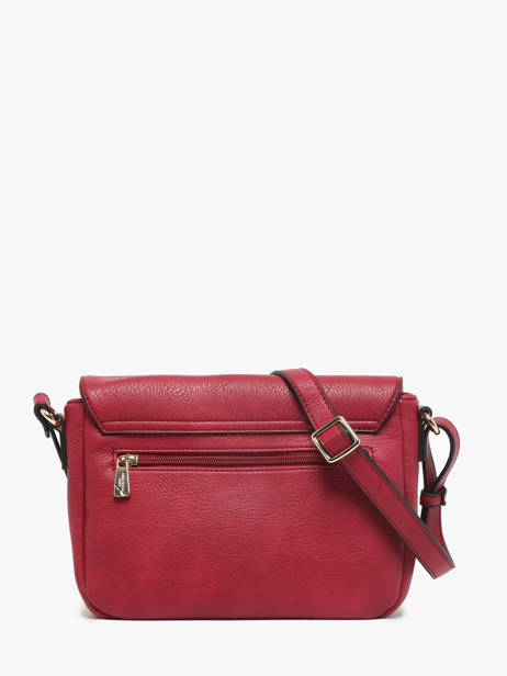 Sac Bandoulière Toscane Hexagona Rouge toscane 579734 vue secondaire 4